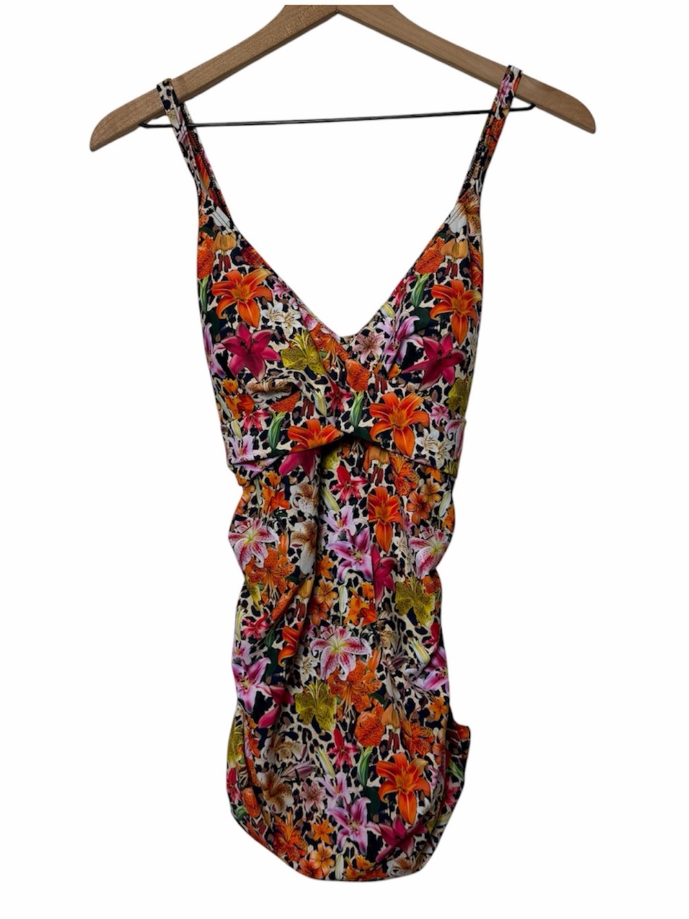 Relleciga Desert Lily Slimming Tankini XL NWT